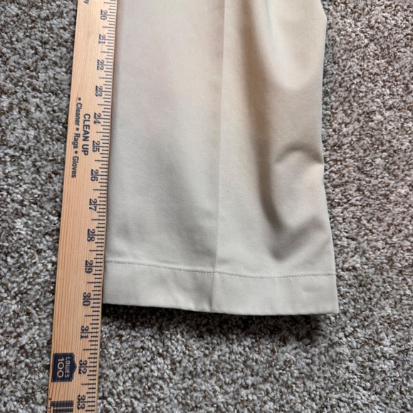 Brooks Brothers Advantage Chino Hudson Men's 31x30 Khaki Flat‎ Front Pants Dress - Picture 4 of 6